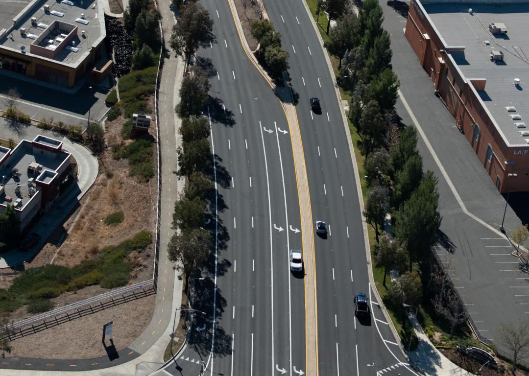 Santa Clarita used a critical point management approach, focusing on the rehabilitation and maintenance of streets above rather than below a critical point pavement condition index (PCI).